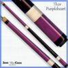 Thor Hammer Purpleheart 25 - Joss Cues - Handmade since 1968