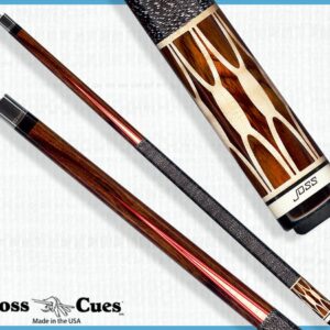 Elegant billiard cue craftsmanship detail