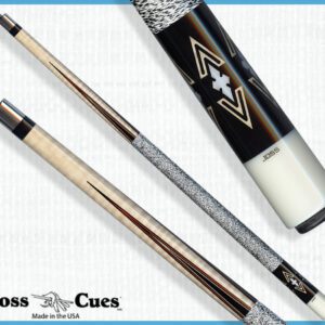 High-quality billiard cue with patterns