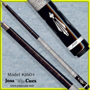 Pool cue with detailed design