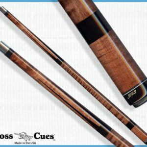 Detailed view of Joss pool cue