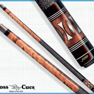 Pool cue sticks with intricate designs