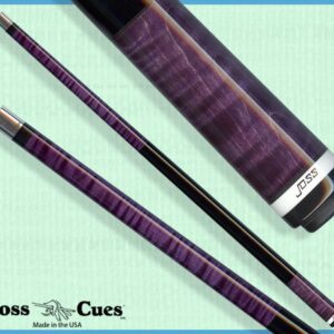 Elegant purple billiard cue from Joss