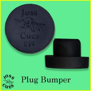 Black pool cue accessory
